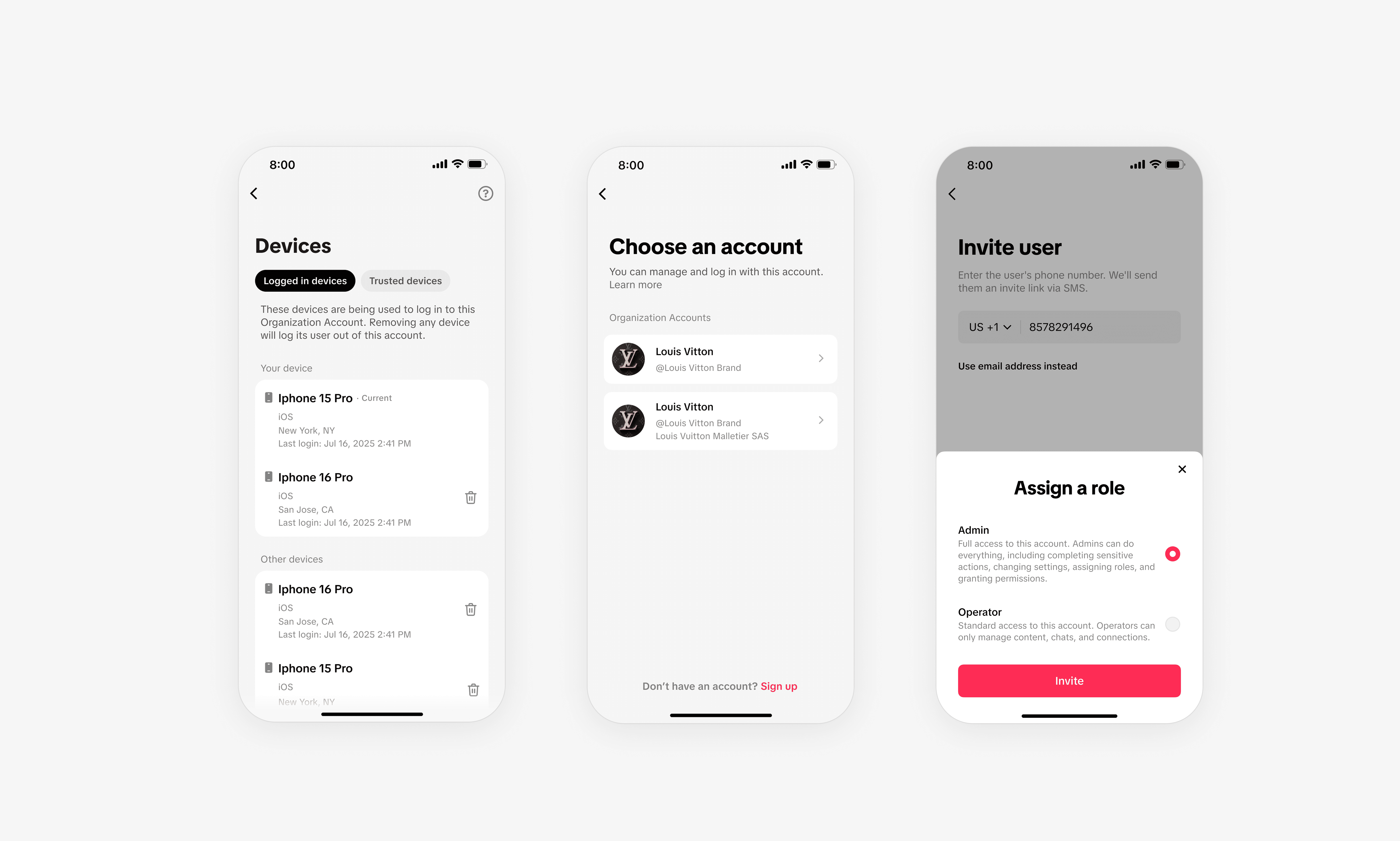 TikTok account design