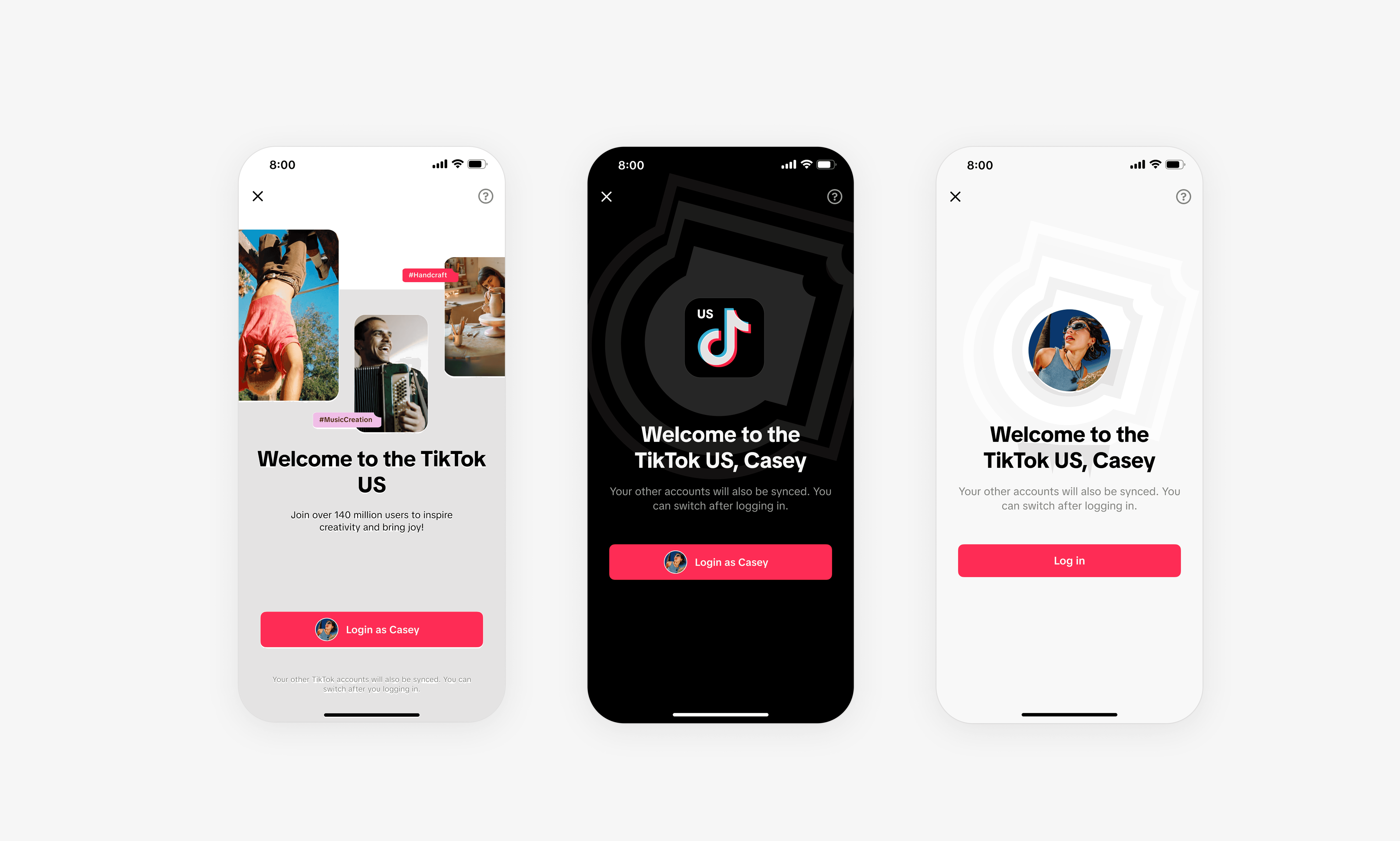 TikTok component standard